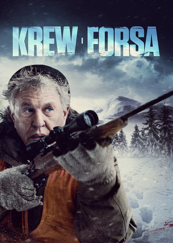 plakat filmu Krew i forsa
